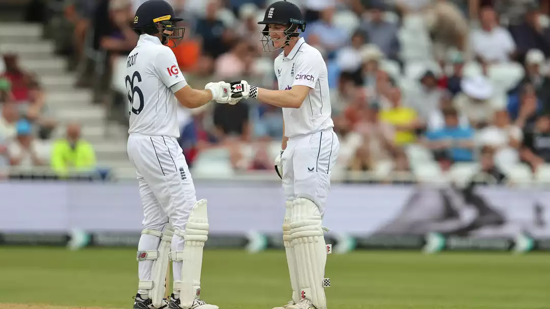 Joe Root and Harry Brook