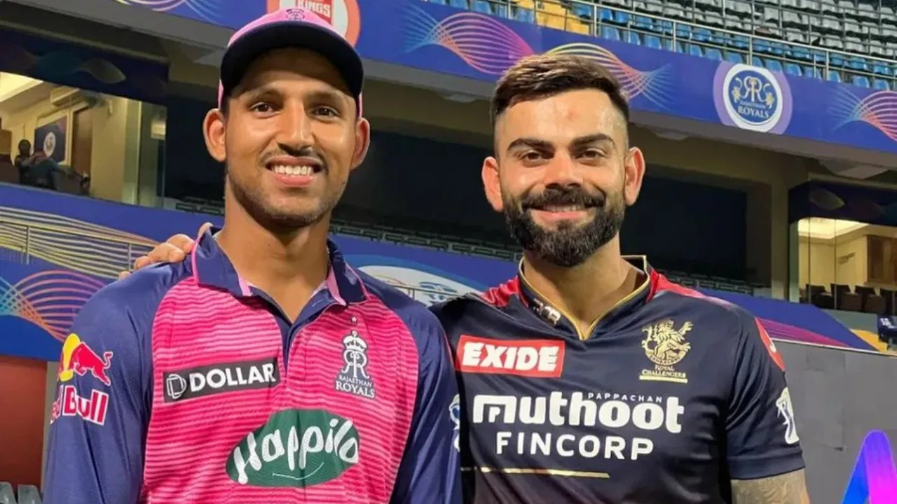 Dhruv Jurel and Virat Kohli