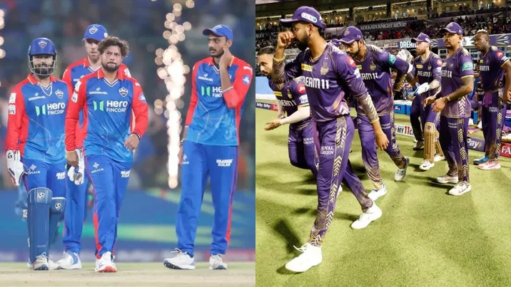 KKR vs DC Impact Players