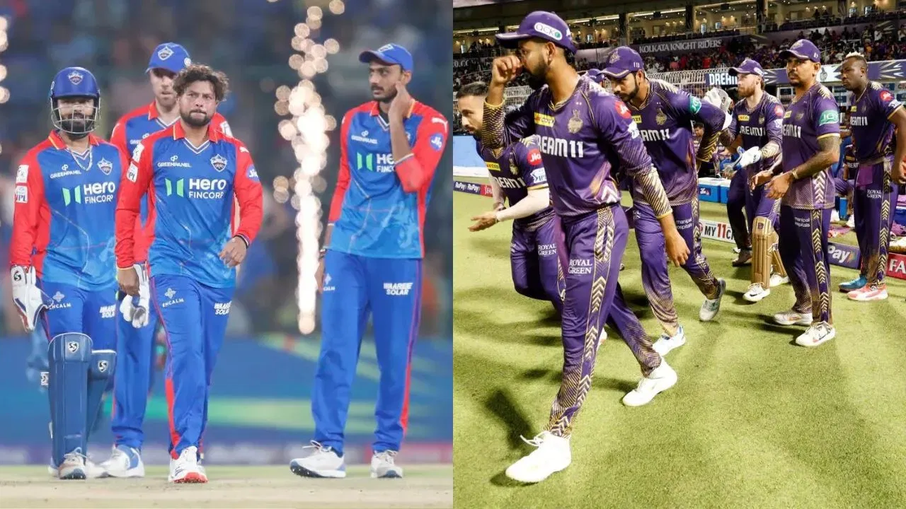 KKR vs DC Impact Players