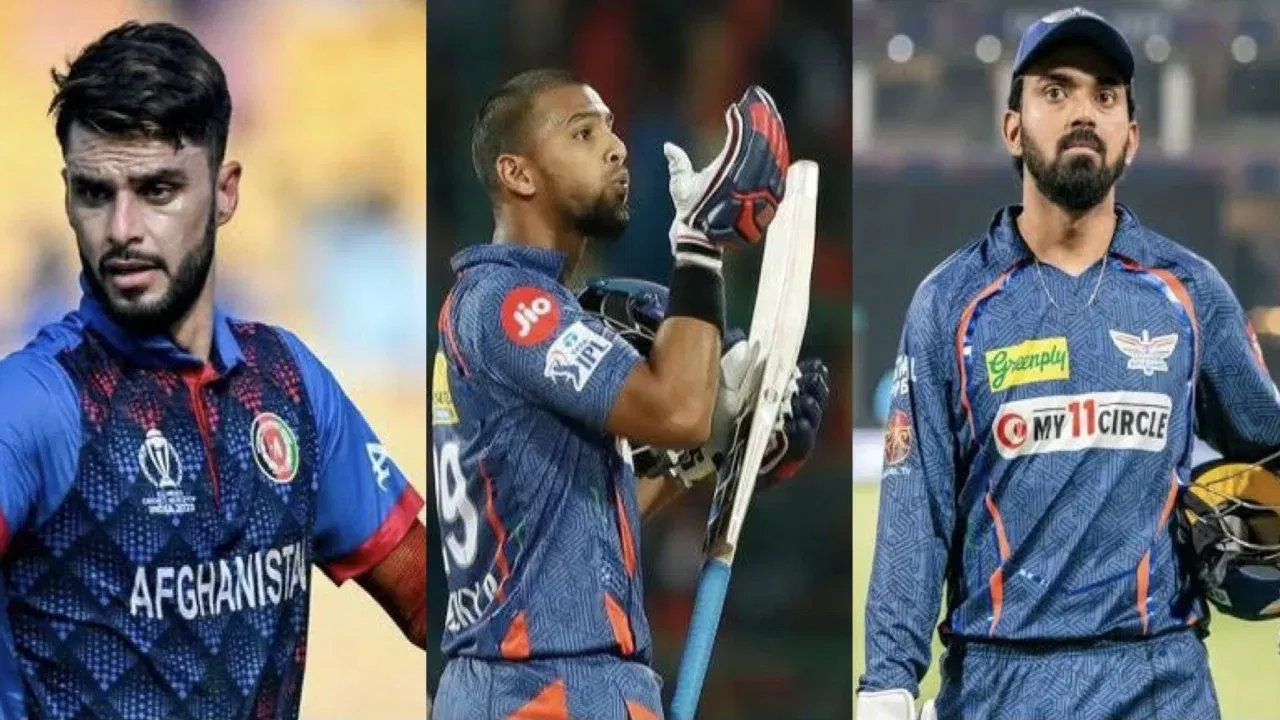 Naveen-ul-Haq, Nicholas Pooran, KL Rahul