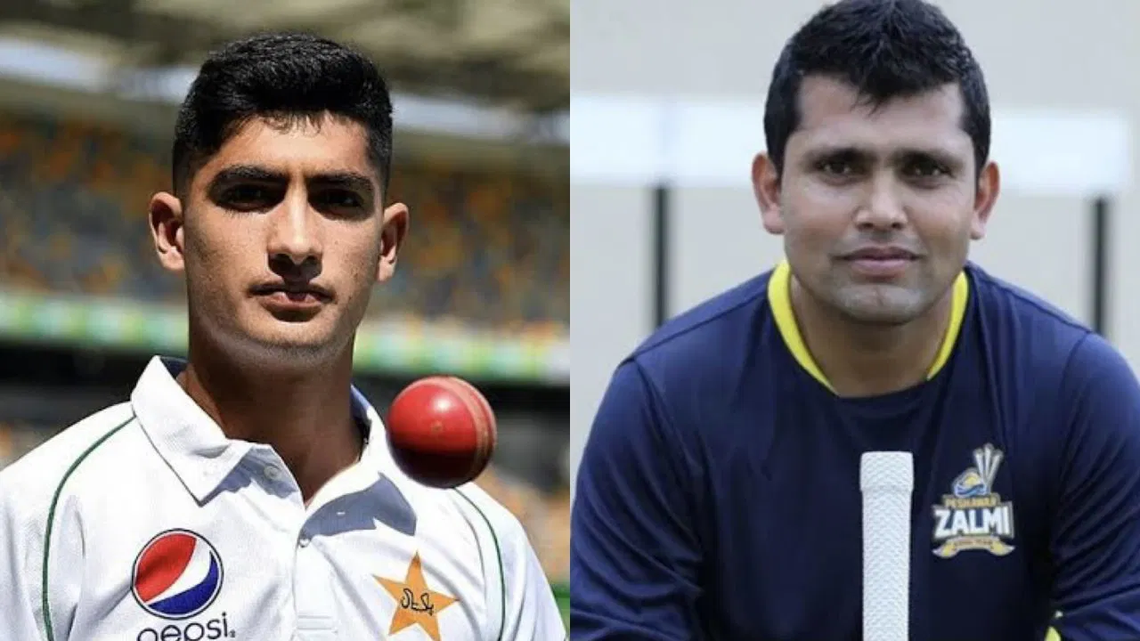 Kamran Akmal and Naseem Shah