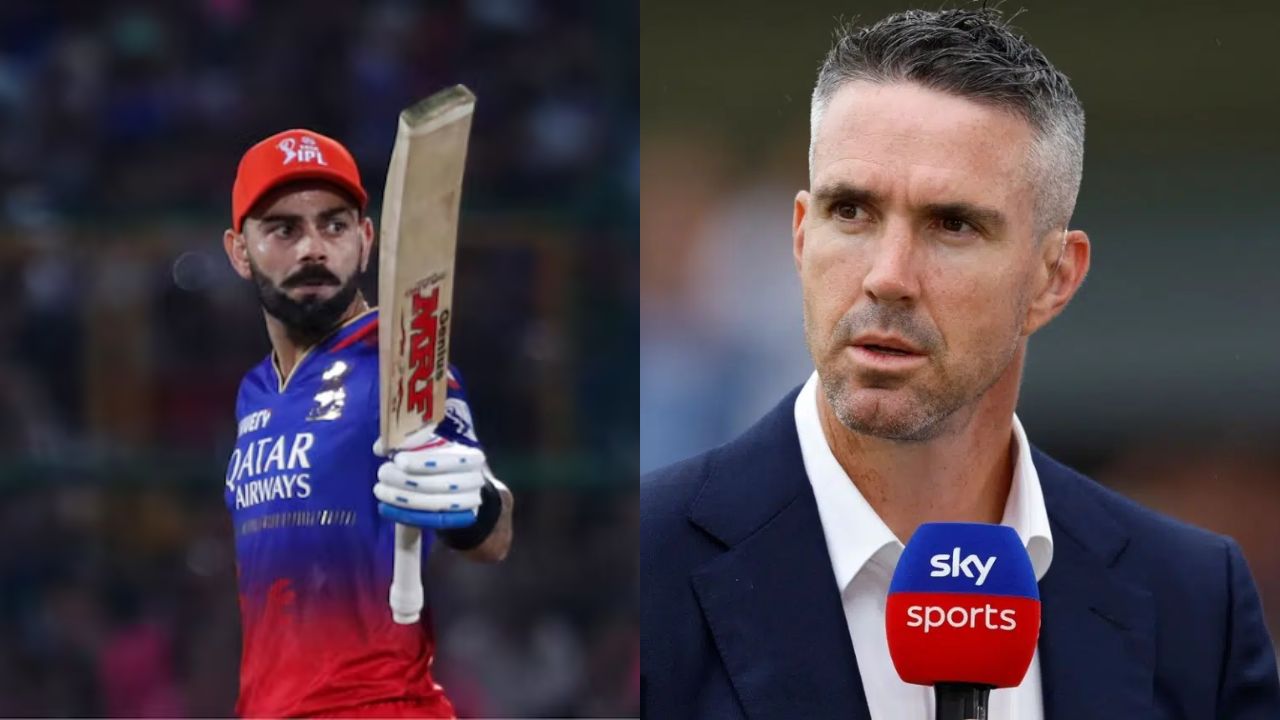 Kevin Pietersen and Virat Kohli