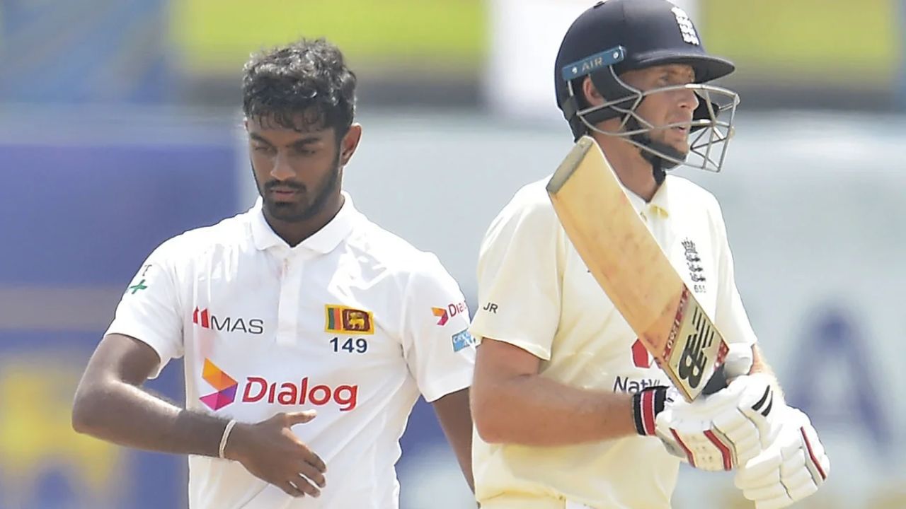 Lasith Embuldeniya, Joe Root, England vs Sri Lanka