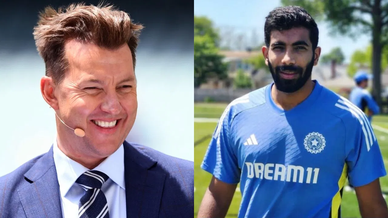 Brett Lee and Jasprit Bumrah