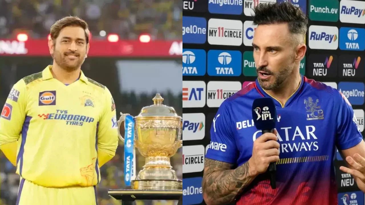 Faf du Plessis, MS Dhoni