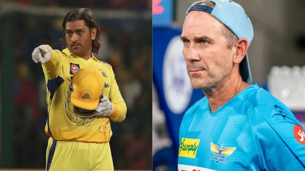 Justin Langer, MS Dhoni