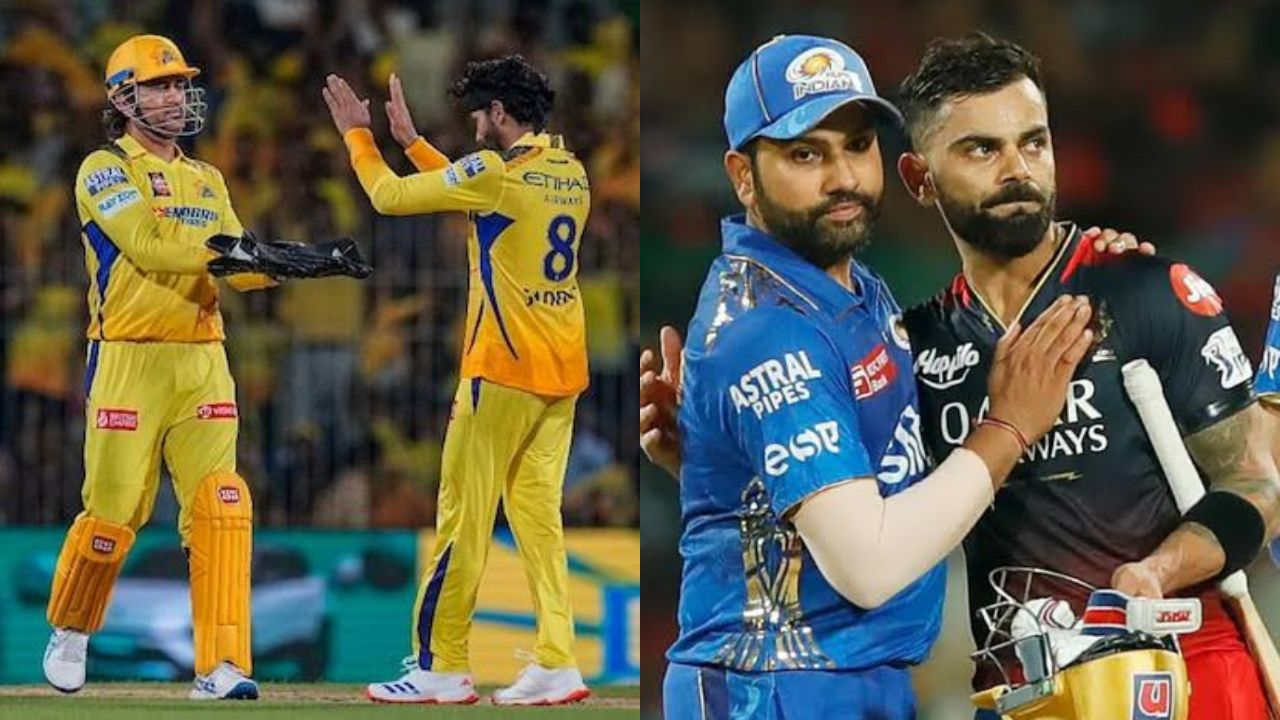 MS Dhoni, Ravindra Jadeja, Rohit Sharma, Virat Kohli