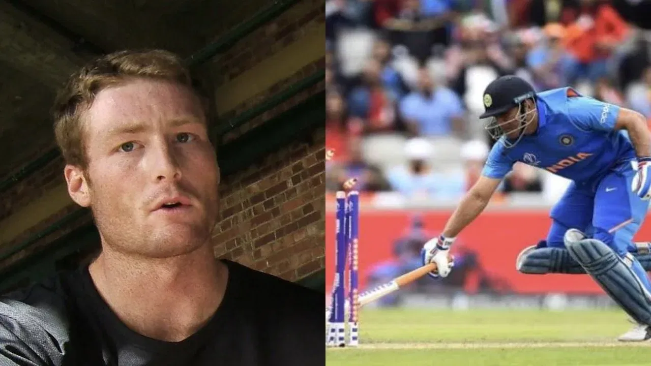 Martin Guptill and MS Dhoni