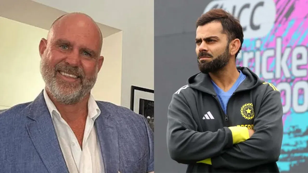 Matthew Hayden and Virat Kohli