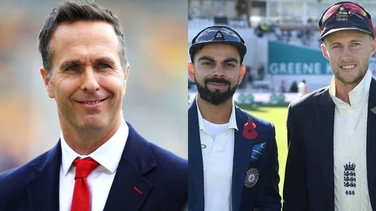 Michael Vaughan Joe Root Virat Kohli