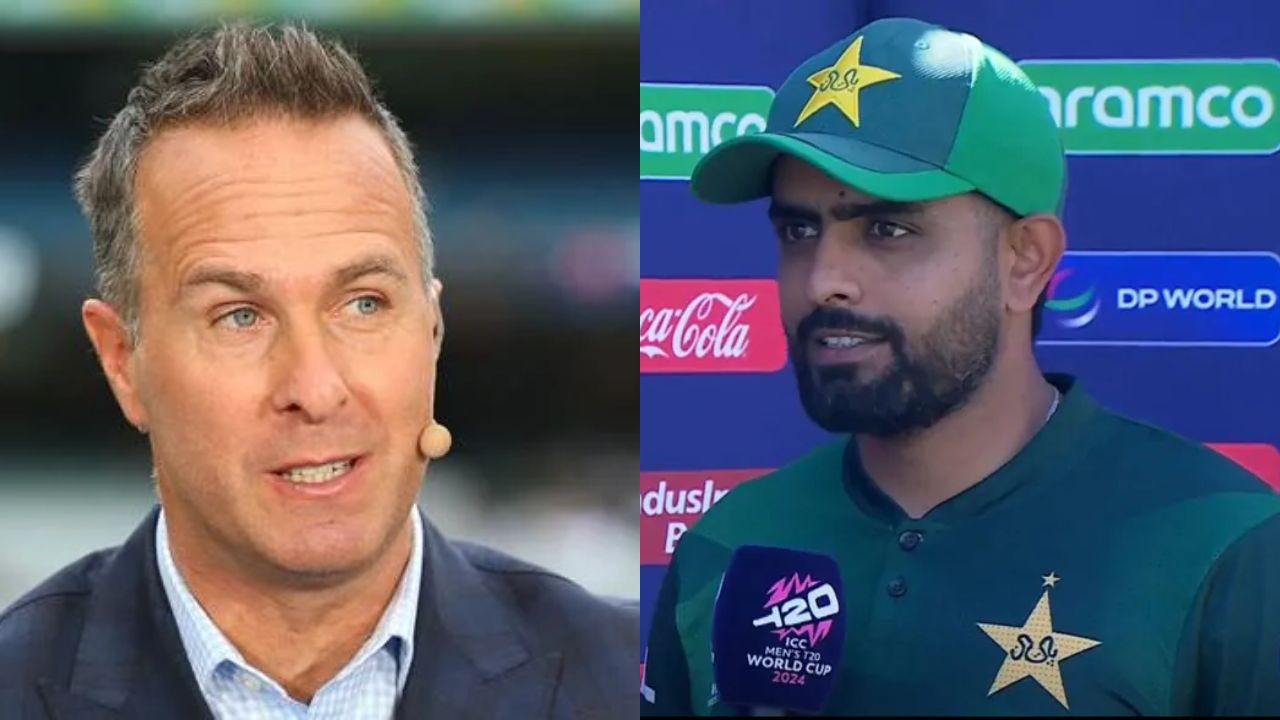 Michael Vaughan and Babar Azam