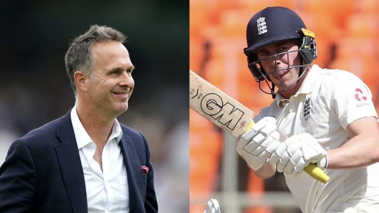 Michael Vaughan and Dan Lawrence