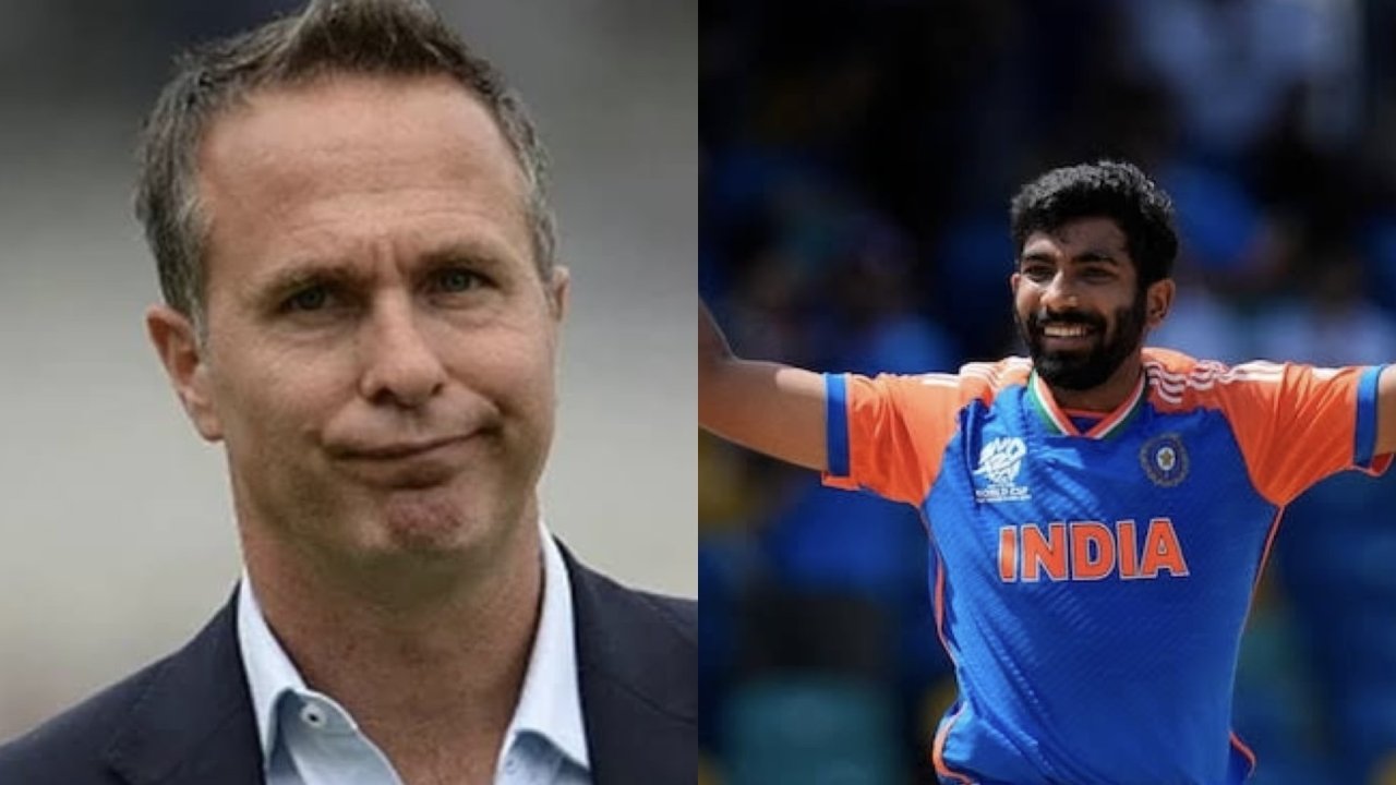 Jasprit Bumrah and Michael Vaughan