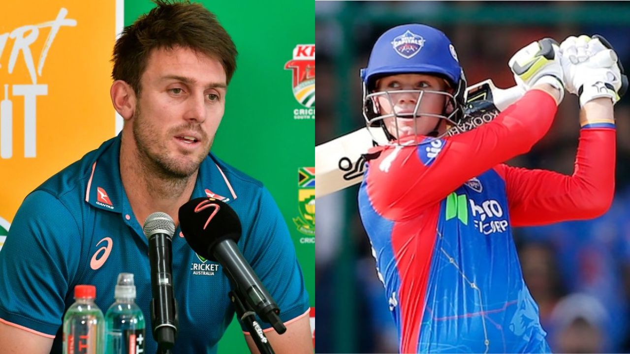 Mitchell Marsh and Jake Fraser-McGurk