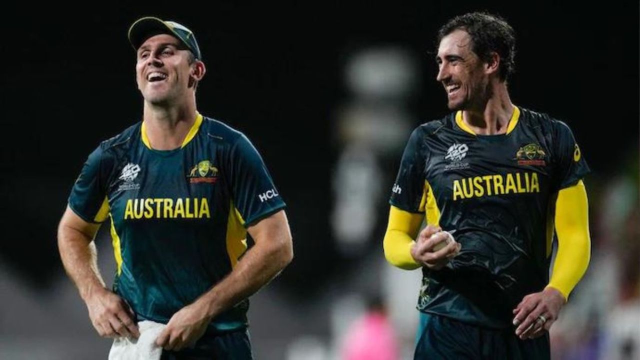 Mitchell Marsh and Mitchell Starc