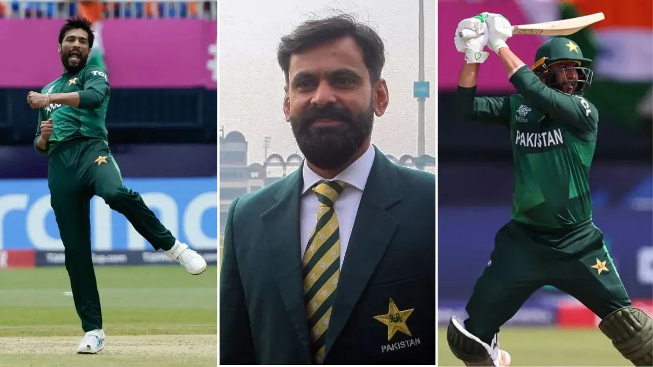 Mohammad Hafeez, Imad Wasim, Mohammad Amir