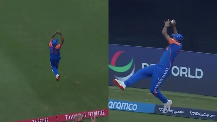 Mohammed Siraj catch