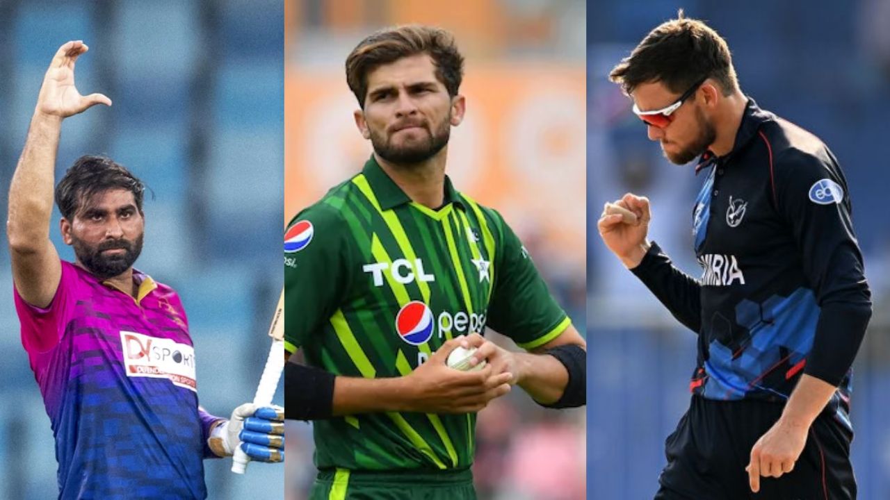 Muhammad Waseem, Shaheen Afridi and Gerhard Erasmus