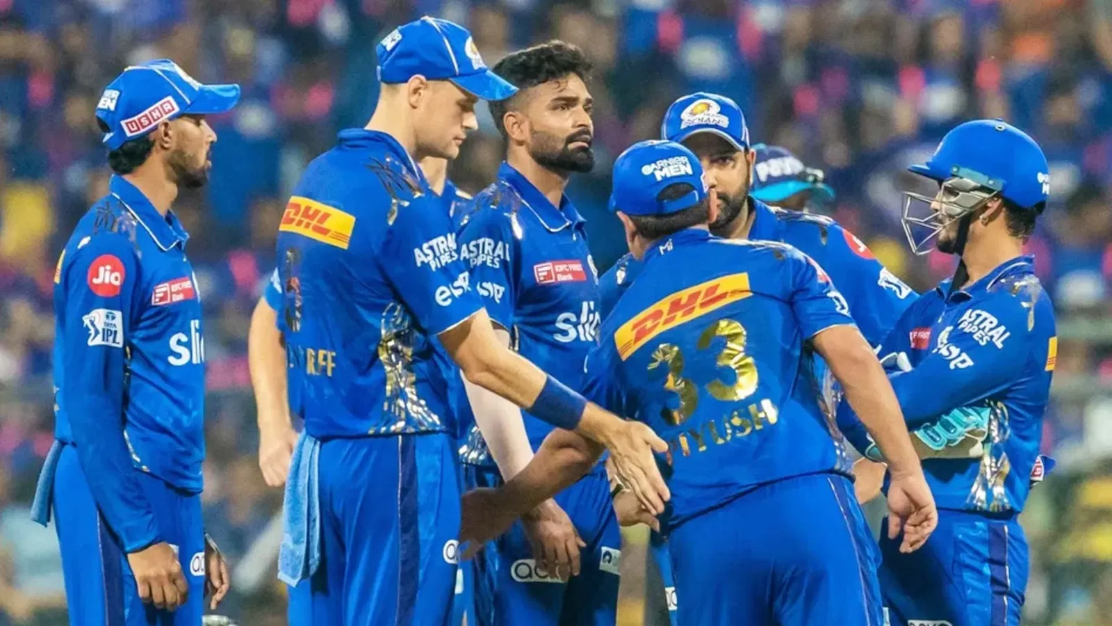 Full list of players to be retained by Mumbai Indians ahead of IPL 2025