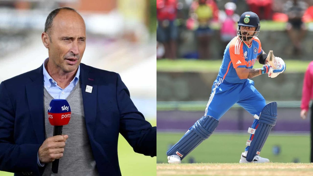 Nasser Hussain and Virat Kohli