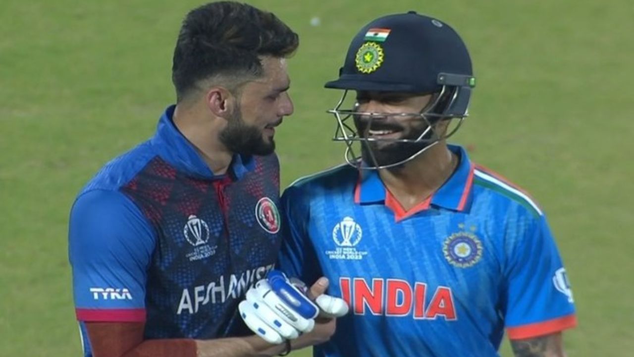 Naveen-ul-Haq Virat Kohli