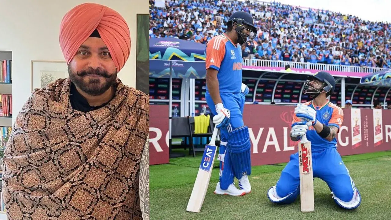 Virat Kohli, Navjot Singh Sidhu, Rohit Sharma