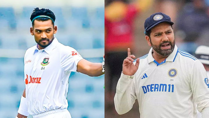 Najmul Hossain Shanto Rohit Sharma