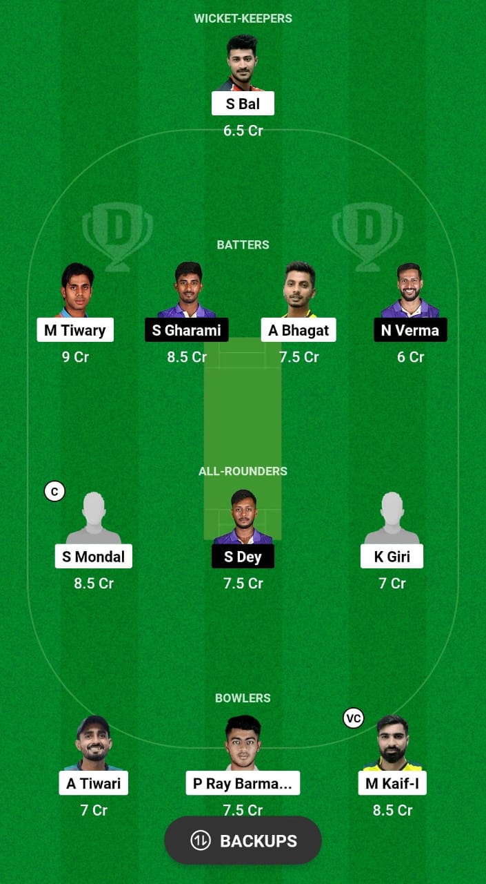 HD vs MK Dream11 Prediction Fantasy Cricket Tips Dream11 Team Bengal Pro T20 League