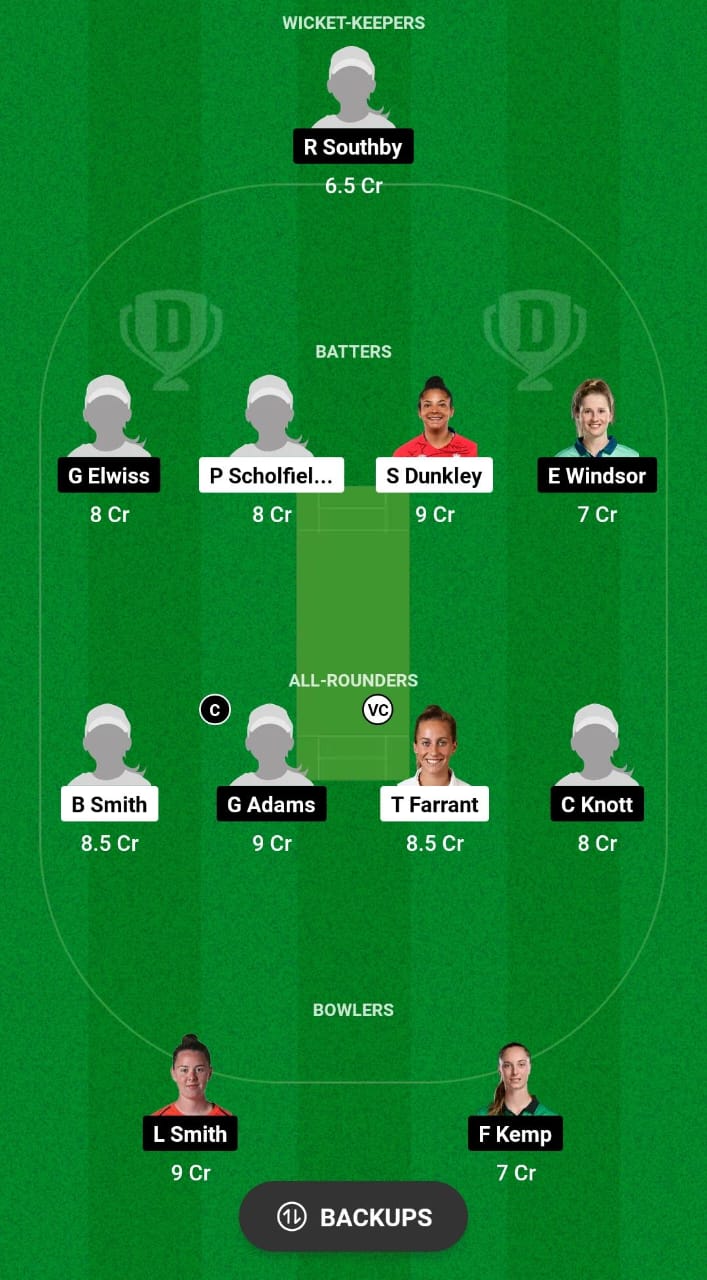 SV vs SES Dream11 Prediction Fantasy Cricket Tips Dream11 Team English Women's Domestic T20 