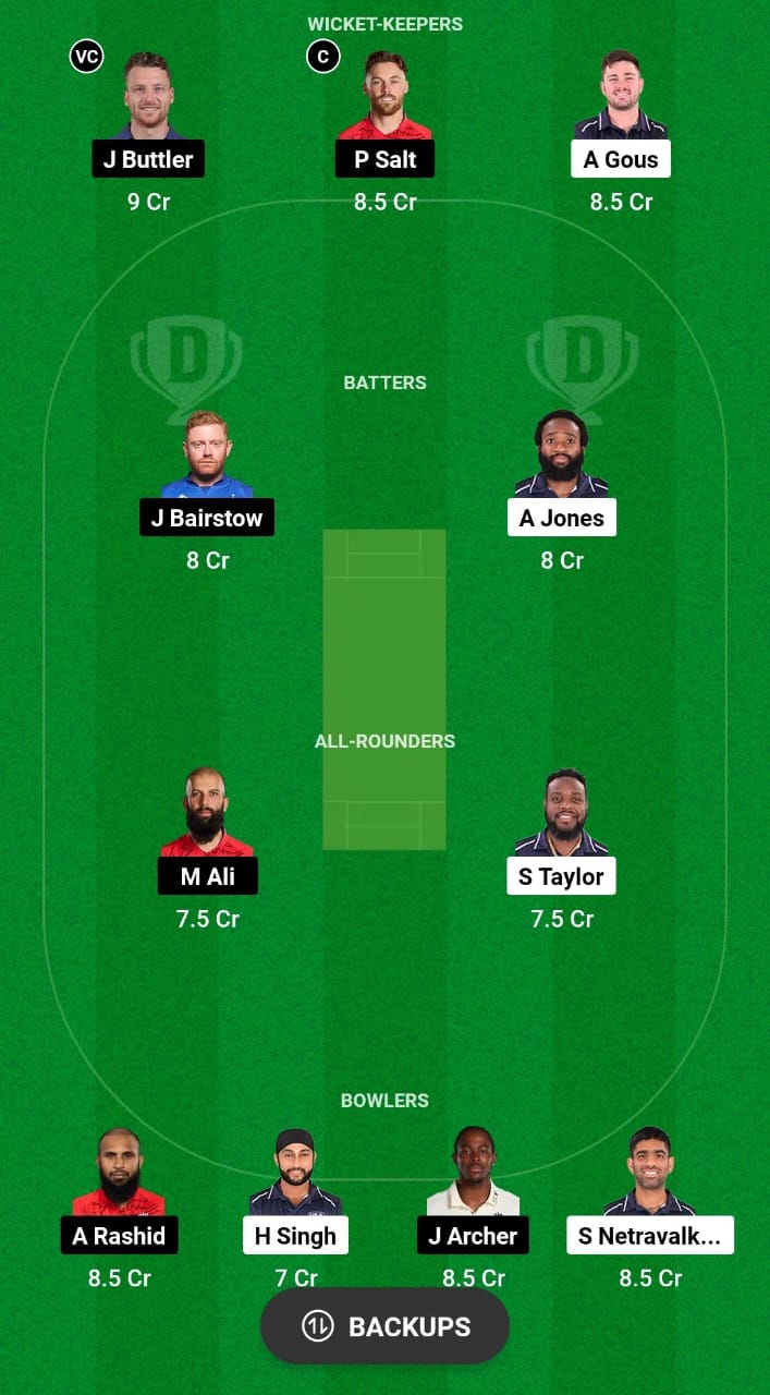 USA vs ENG Dream11 Prediction Fantasy Cricket Tips Dream11 Team ICC T20 World Cup 2024