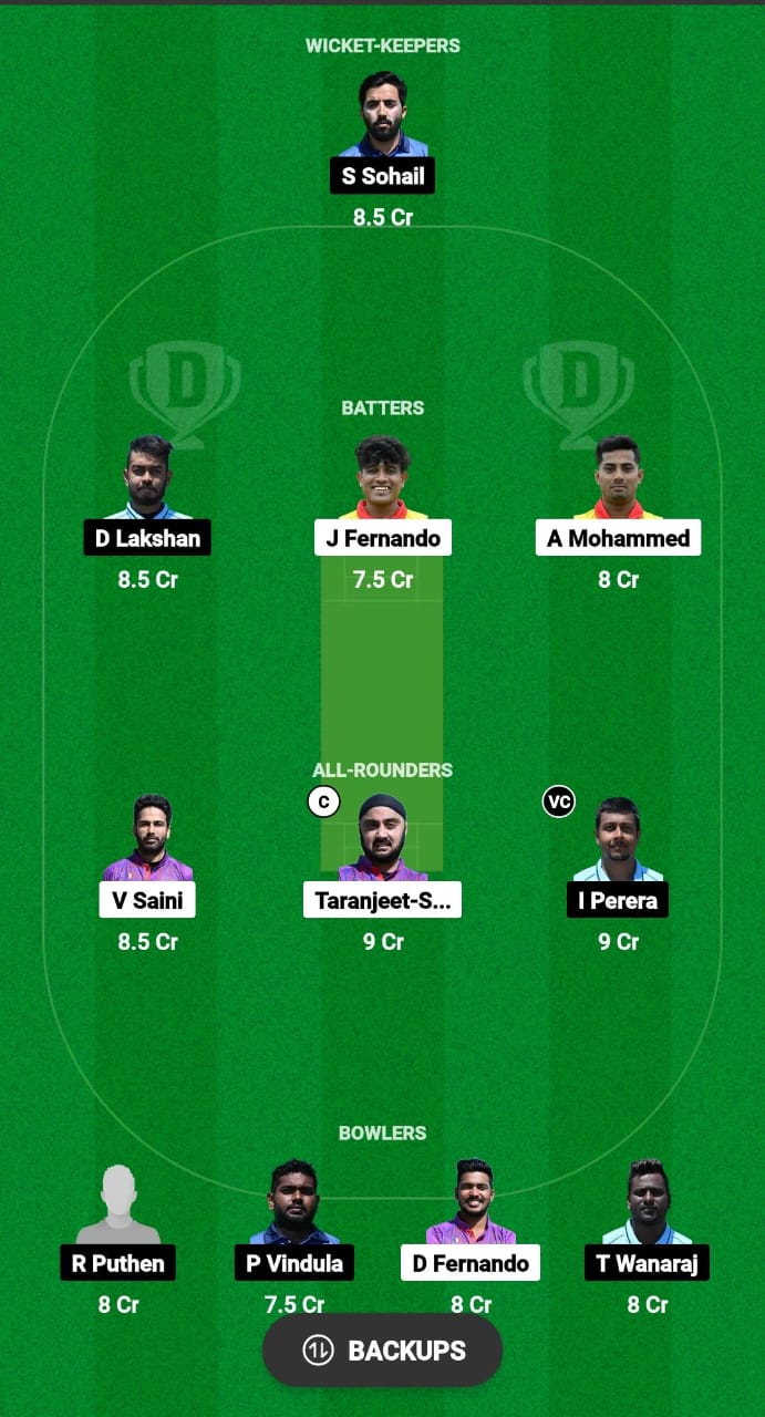 CLJ vs ZIN Dream11 Prediction Fantasy Cricket Tips Dream11 Team ECS T10 Romania