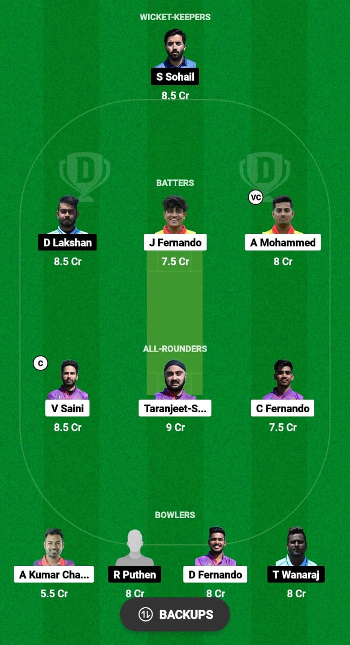 CLJ vs ZIN Dream11 Prediction Fantasy Cricket Tips Dream11 Team ECS T10 Romania