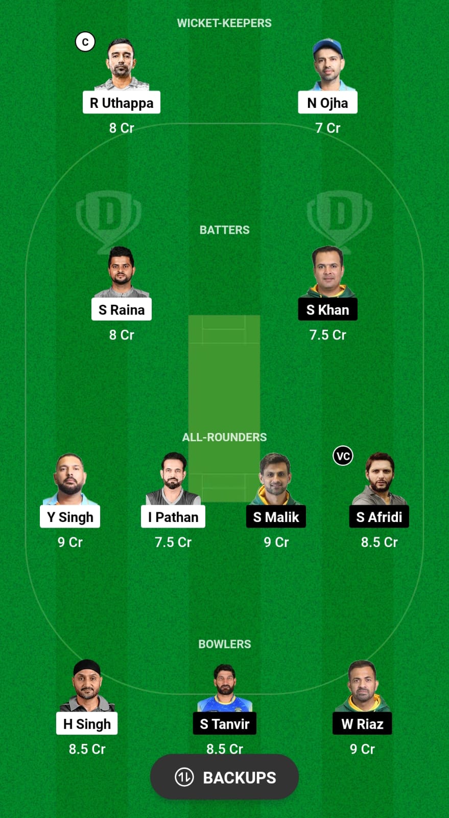 IAC vs PNC Dream11 Prediction Fantasy Cricket Tips Dream11 Team World T20 Championship of Legends 