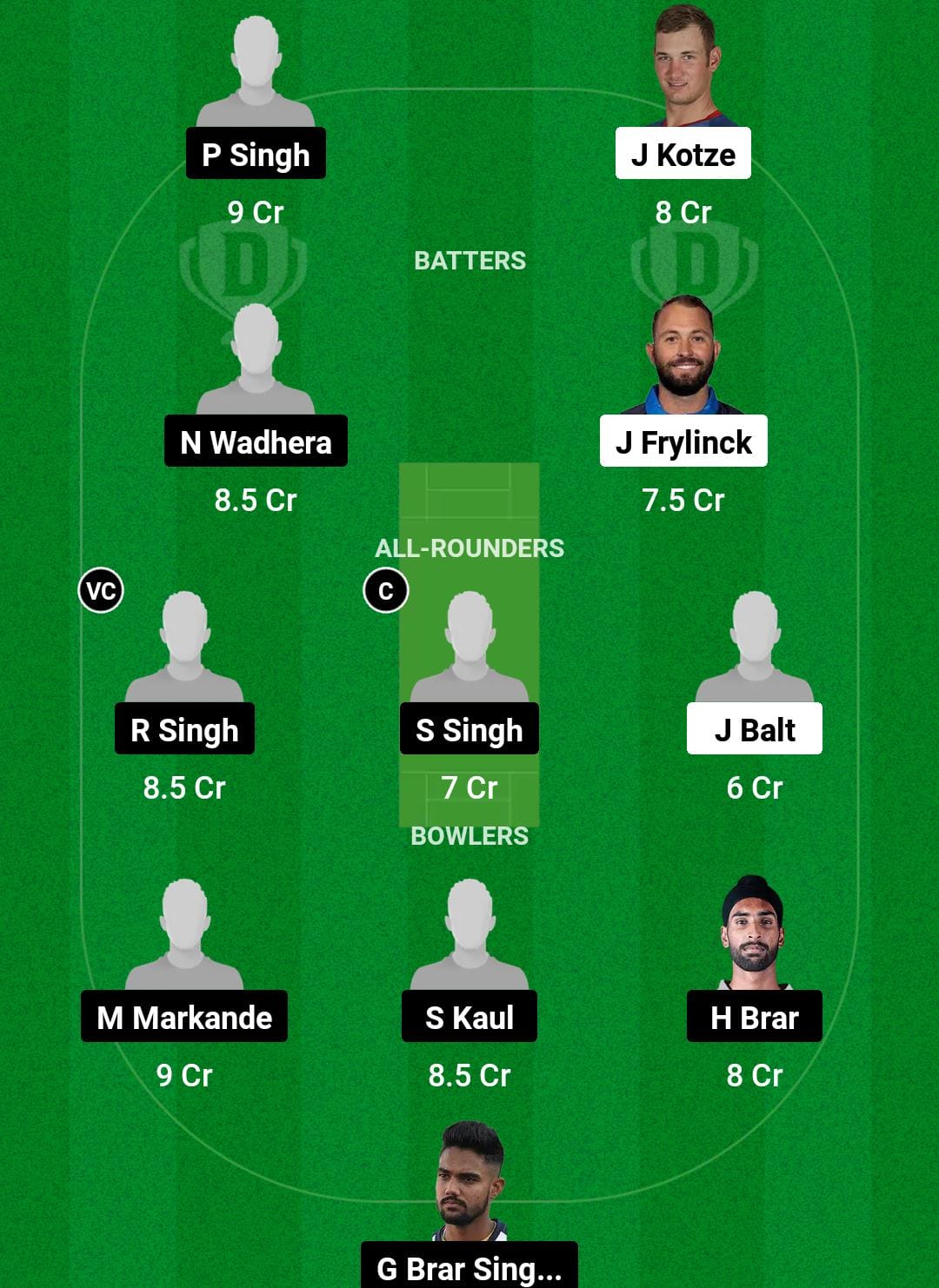 NAM vs PUN Dream11 Prediction Fantasy Cricket Tips Dream11 Team Punjab Tour of Namibia