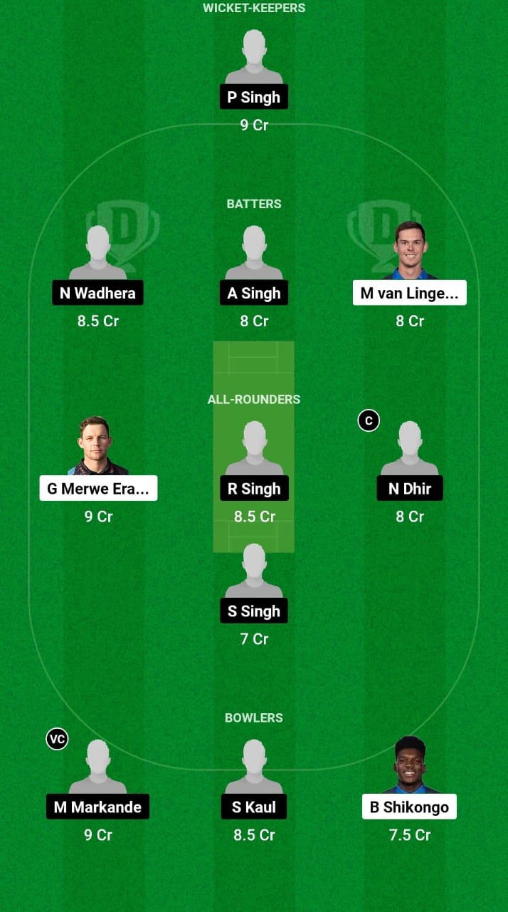 NAM vs PUN Dream11 Prediction Fantasy Cricket Tips Dream11 Team Punjab Tour of Namibia