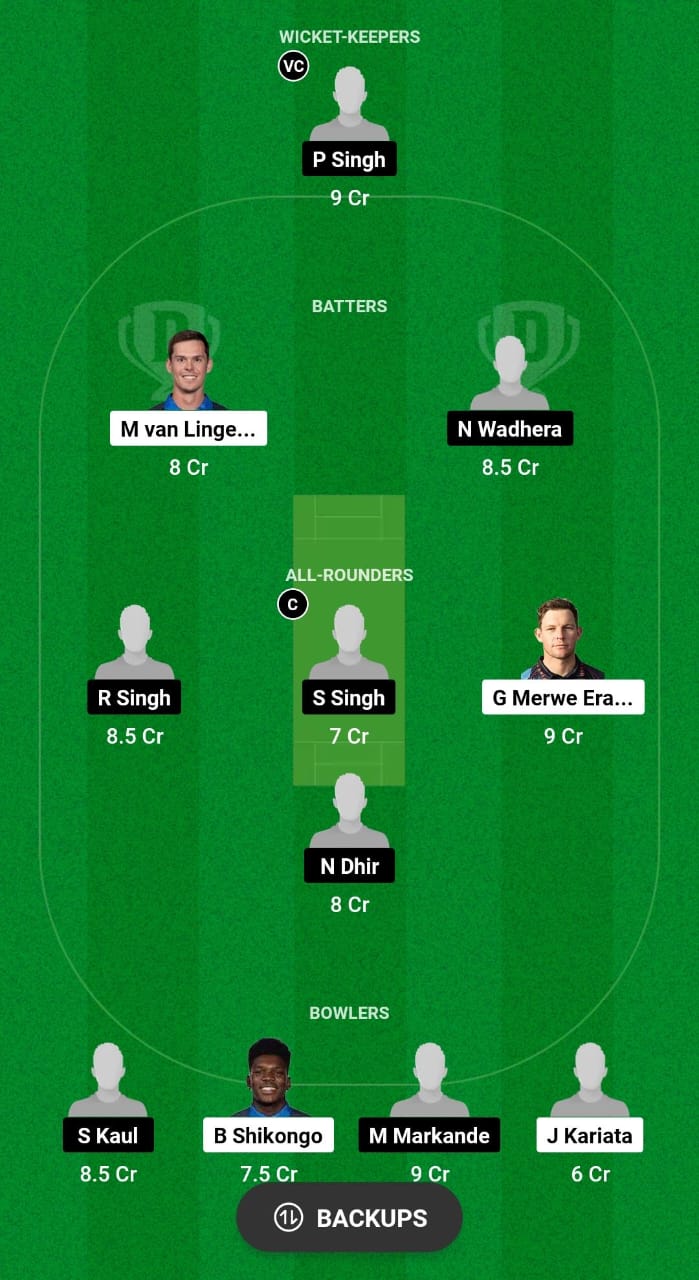 NAM vs PUN Dream11 Prediction Fantasy Cricket Tips Dream11 Team Punjab Tour of Namibia