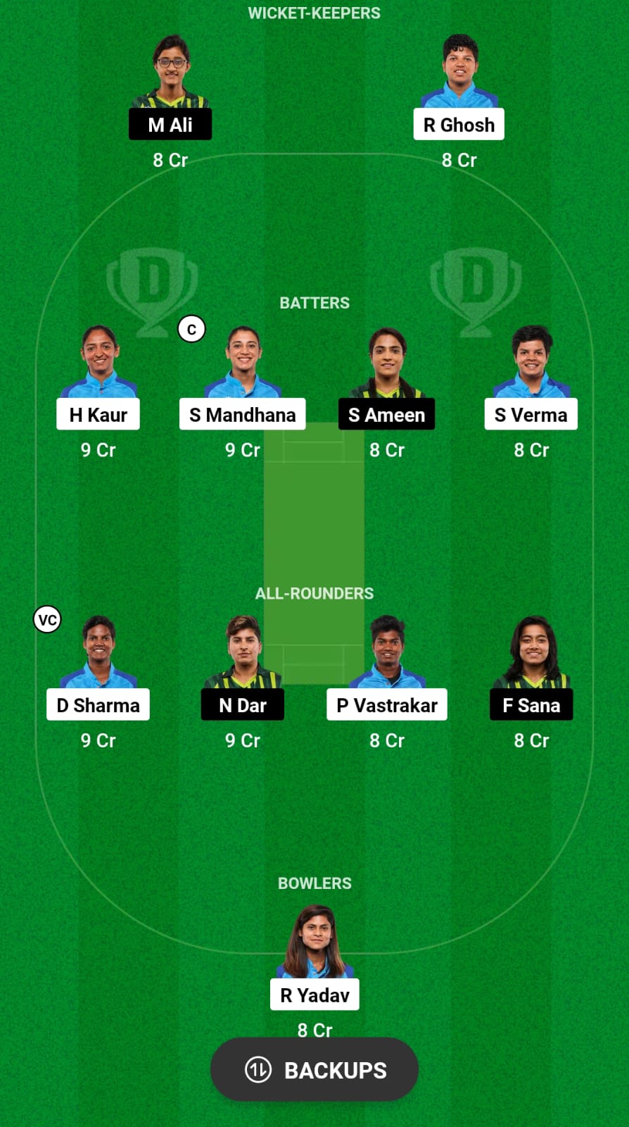 IN-W vs PK-W Dream11 Prediction Fantasy Cricket Tips Dream11 Team Women's T20 Asia Trophy