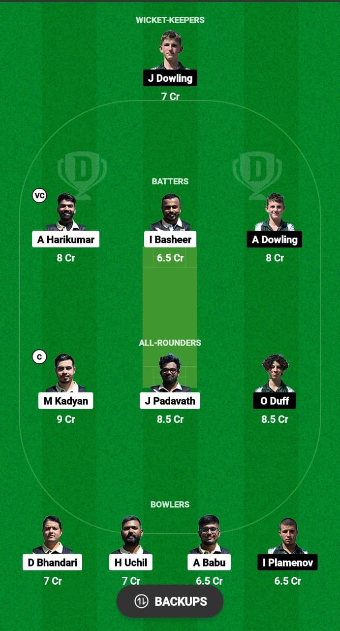 BAS vs BS Dream11 Prediction Fantasy Cricket Tips Dream11 Team ECS T10 Bulgaria