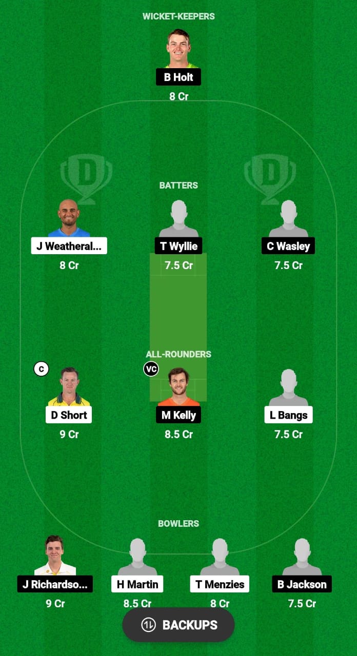 NTS vs PSA Dream11 Prediction Fantasy Cricket Tips Dream11 Team Australian T20 Top End Series