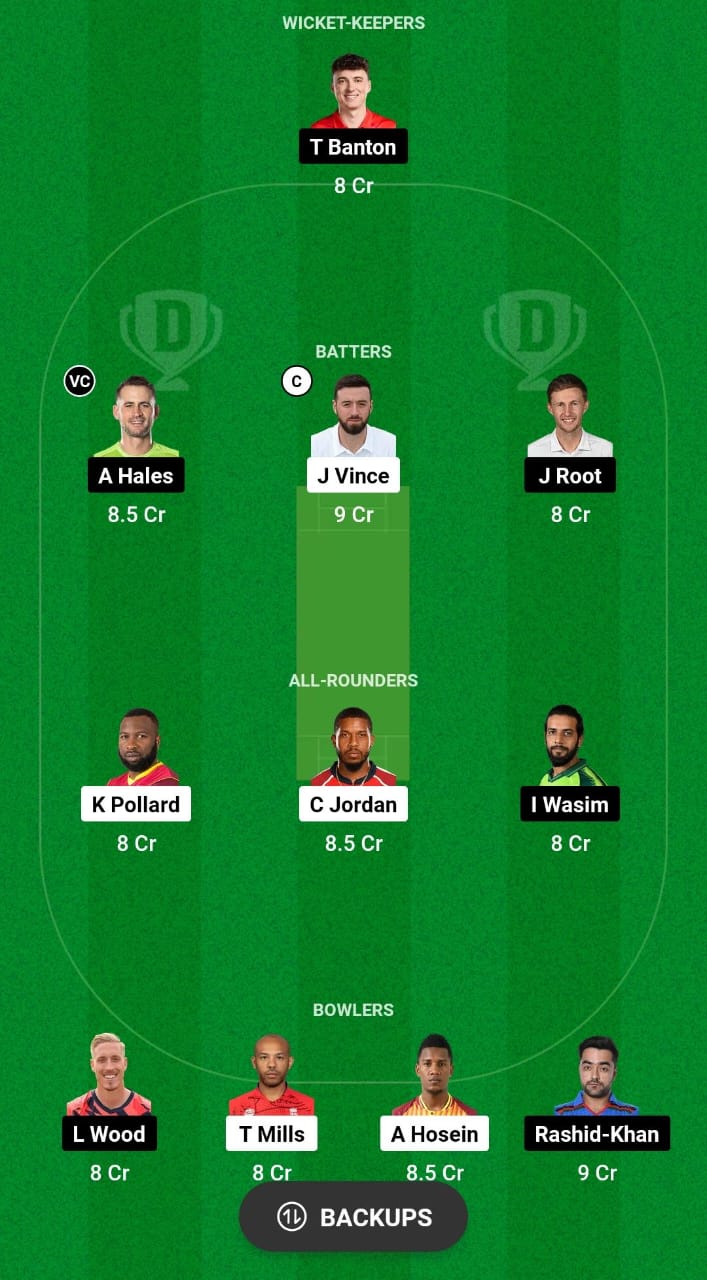 SOB vs TRT Dream11 Prediction Fantasy Cricket Tips Dream11 Team The Hundred Men's