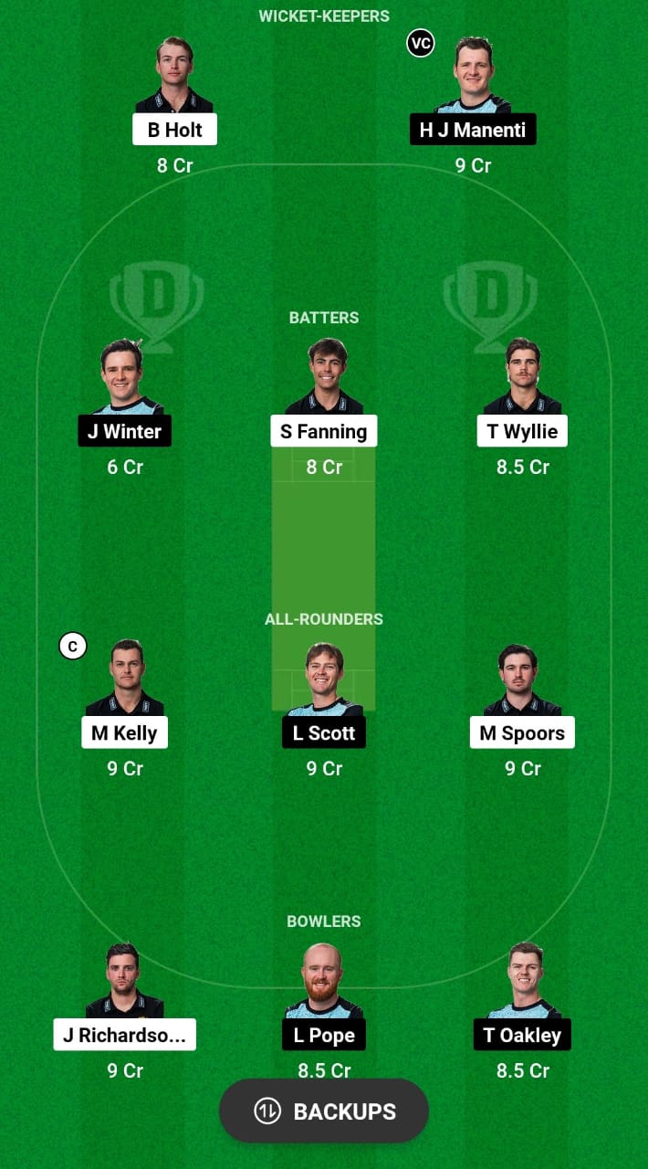 PSA vs ASA Dream11 Prediction Fantasy Cricket Tips Dream11 Team Australian T20 Top End Series 