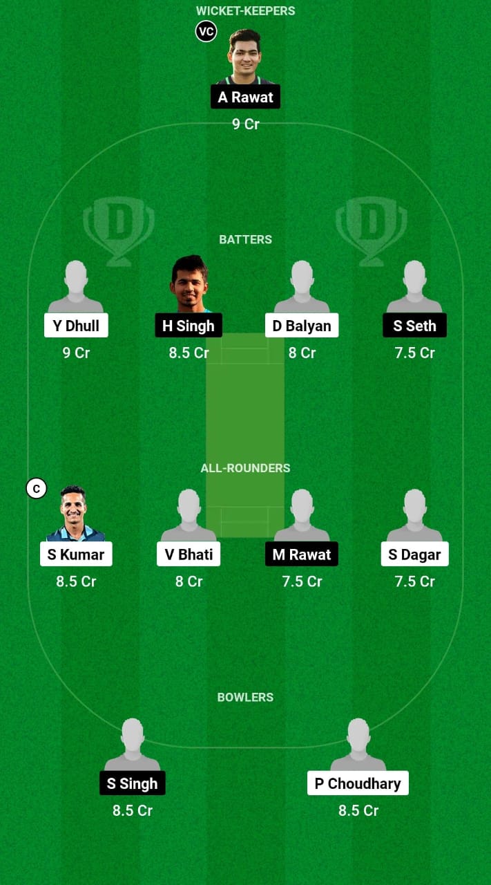 CDK vs EDR Dream11 Prediction Fantasy Cricket Tips Dream11 Team Delhi T20 League