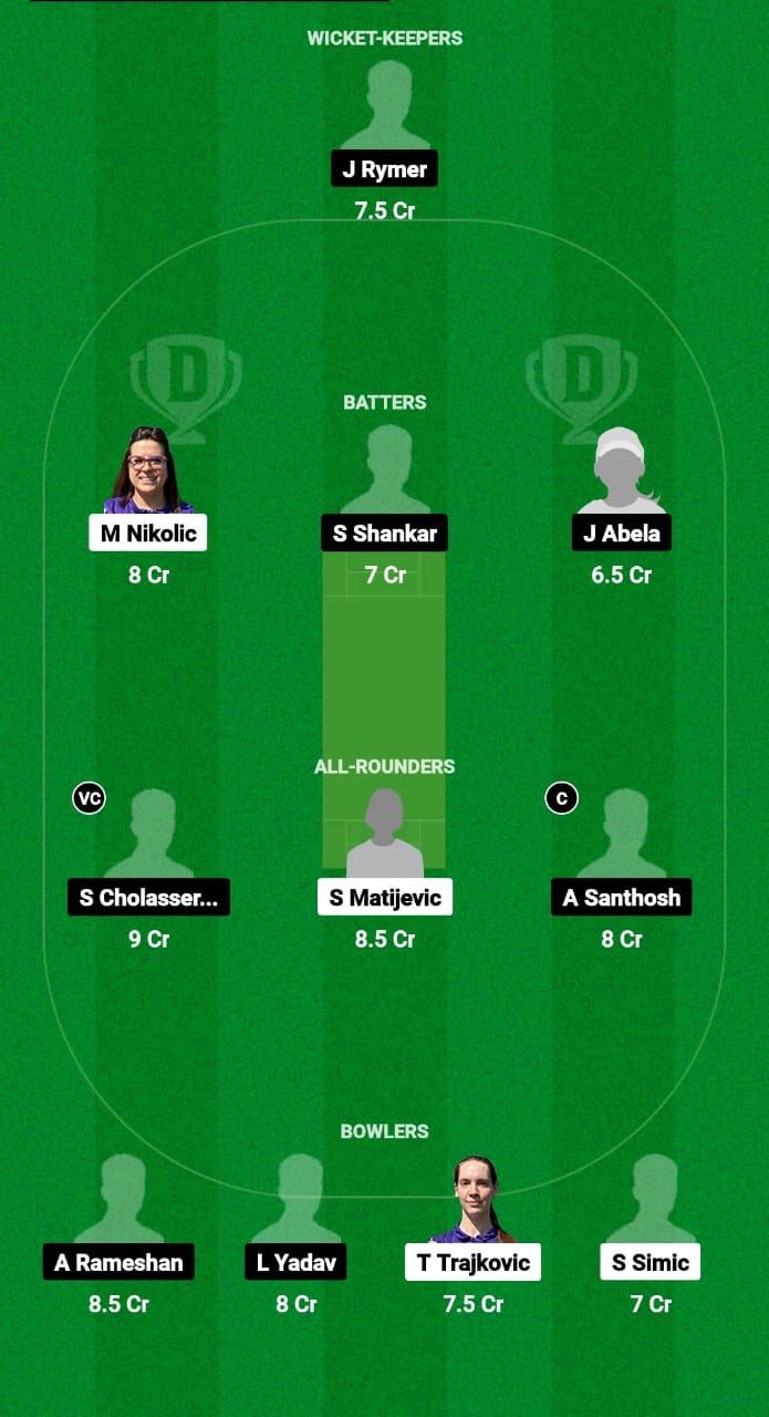 SRB-W vs MLT-W Dream11 Prediction Fantasy Cricket Tips Dream11 Team ECN Valletta Cup T20I Women