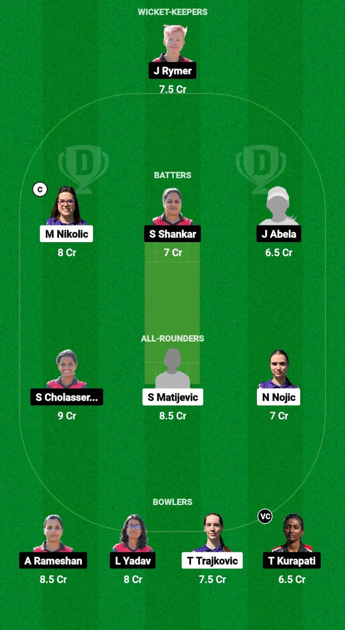 SRB-W vs MLT-W Dream11 Prediction Fantasy Cricket Tips Dream11 Team ECN Valletta Cup T20I Women