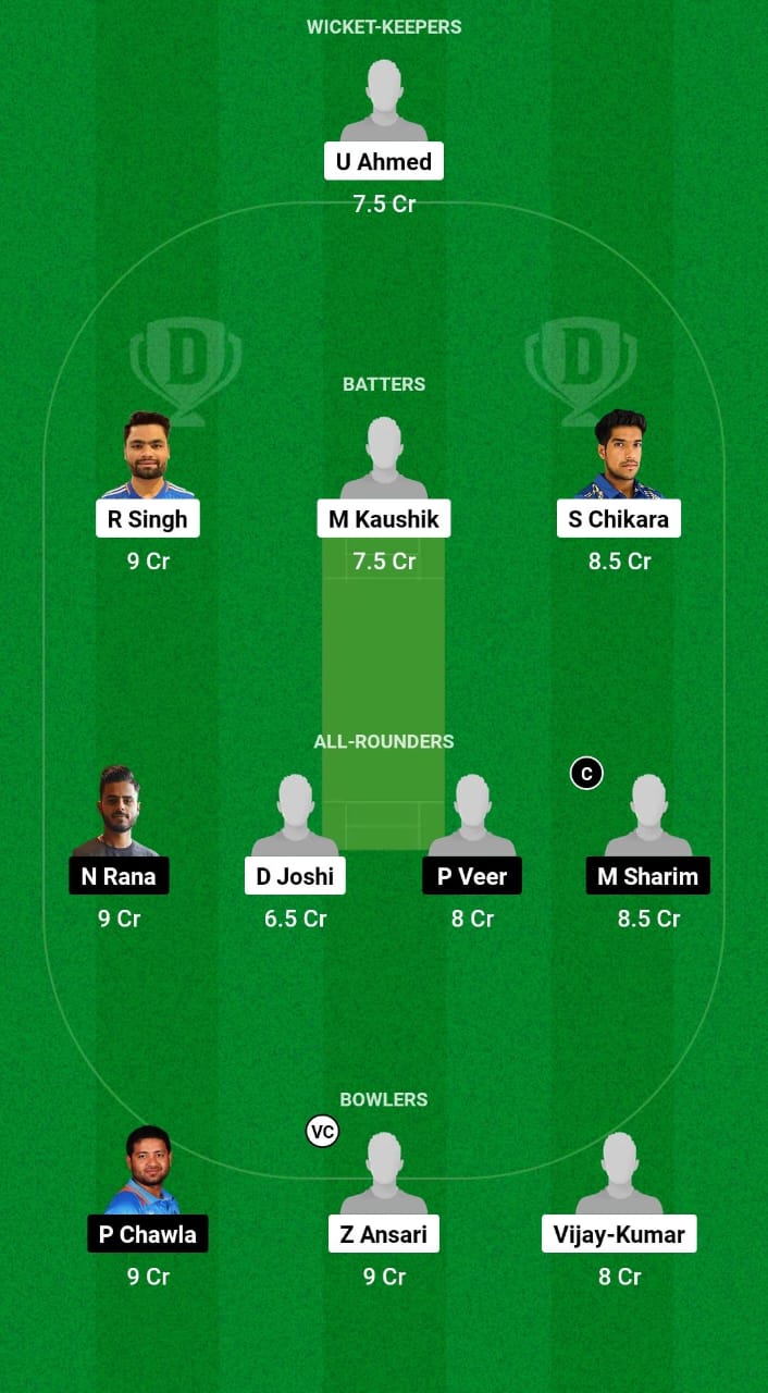 MER vs NOI Dream11 Prediction Fantasy Cricket Tips Dream11 Team Uttar Pradesh T20 League 