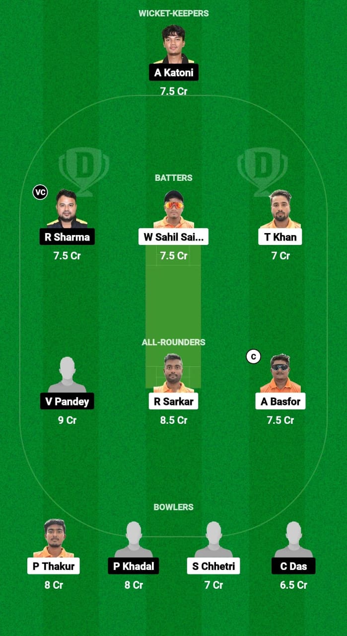 AC vs CCC Dream11 Prediction Fantasy Cricket Tips Dream11 Team Assam T20 Pride Cup