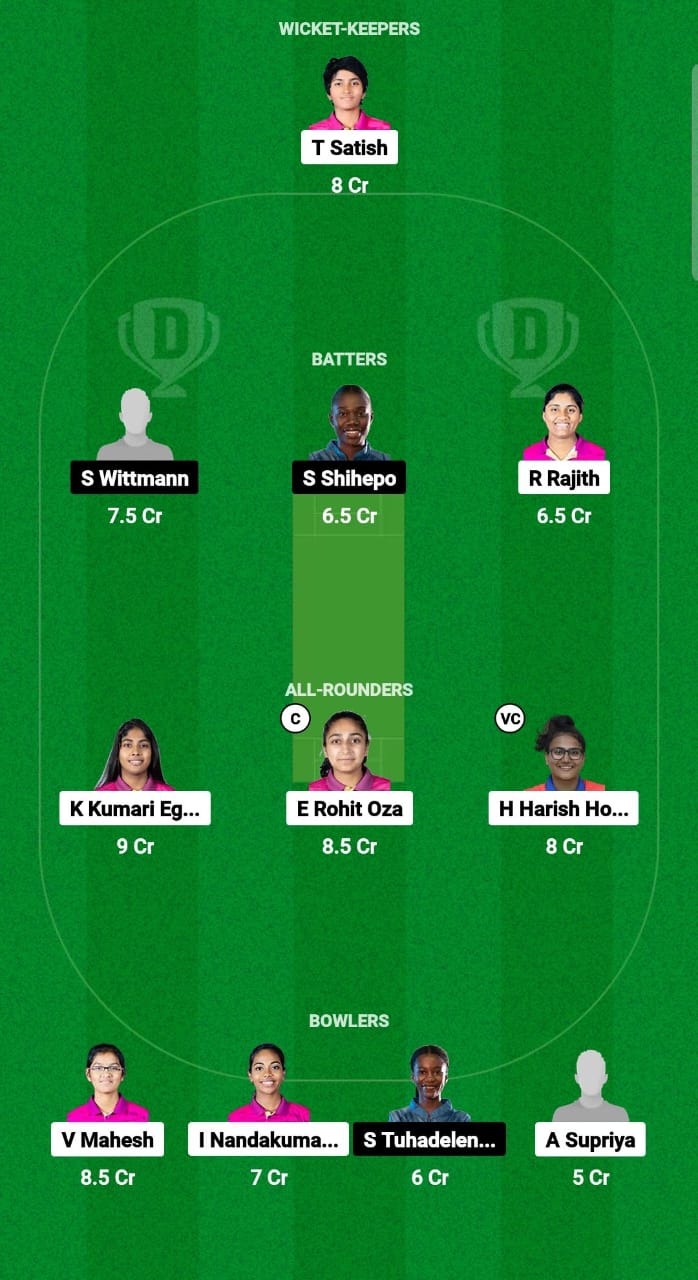 UAE-W vs NAM-W Dream11 Prediction Fantasy Cricket Tips Dream11 Team Women's T20I Tri Series in Namibia