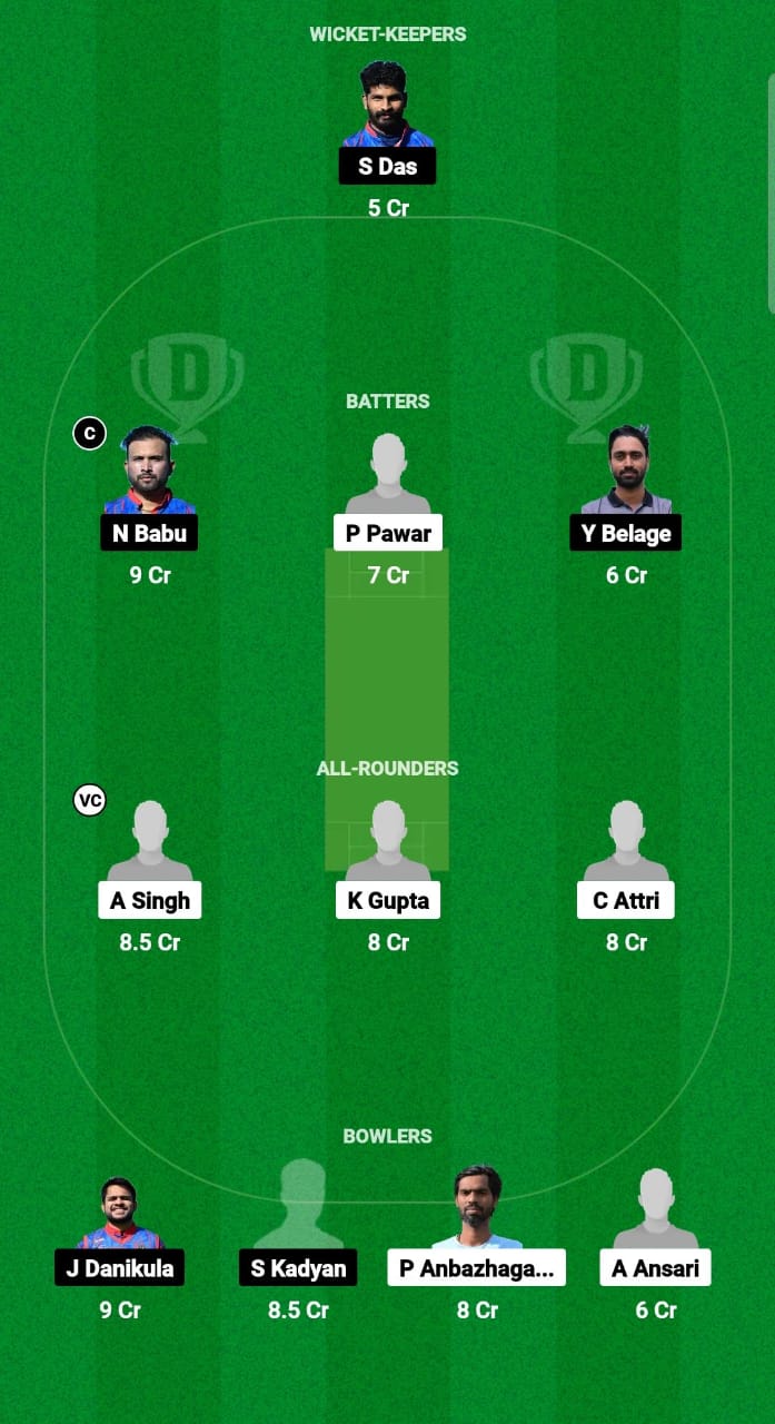 ZC vs ZA Dream11 Prediction Fantasy Cricket Tips Dream11 Team ECS T10 Croatia