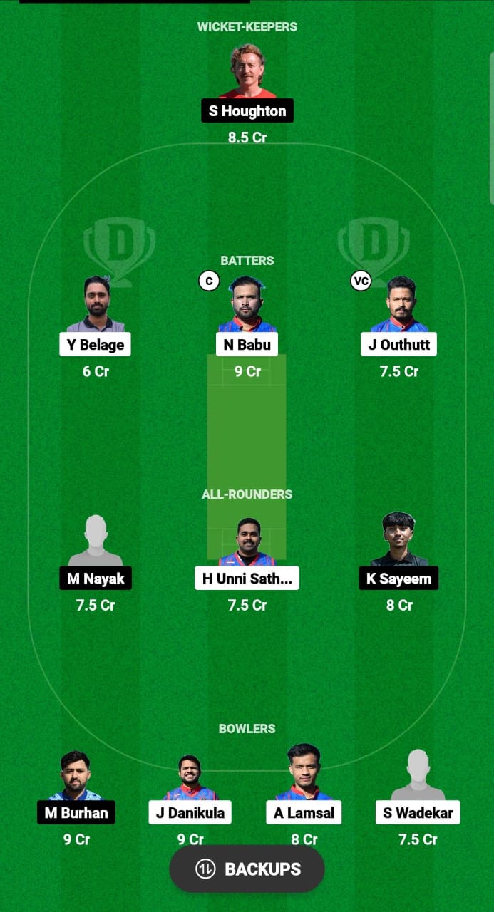 ZA vs SOS Dream11 Prediction Fantasy Cricket Tips Dream11 Team ECS T10 Croatia